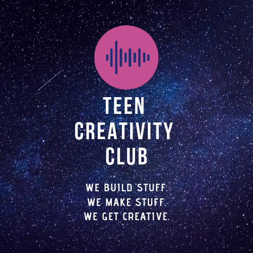 Teen Creativity Club banner
