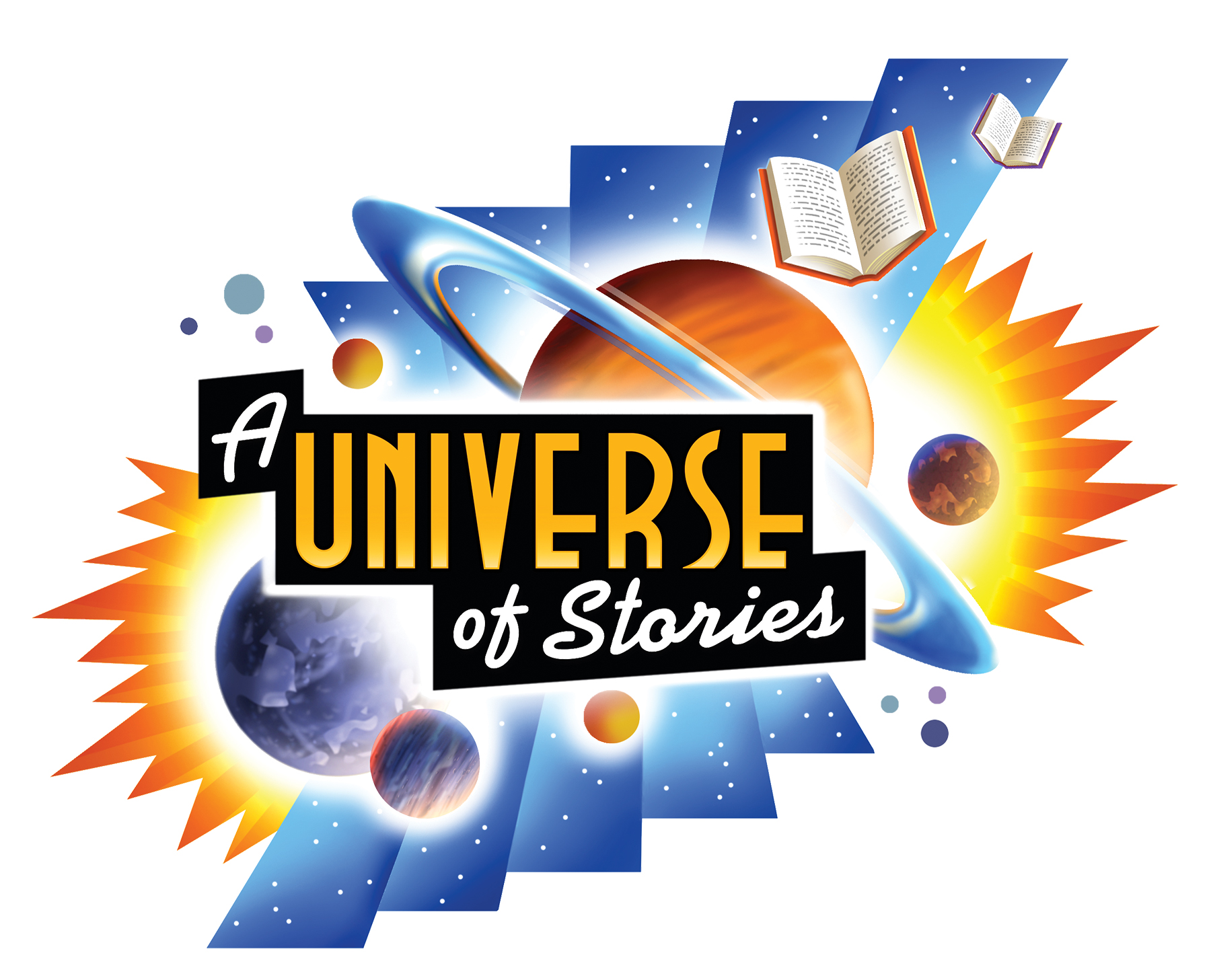 A Universe of Stories - Summer Reading Program theme logo