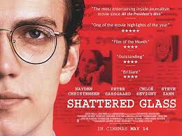 shattered glass movie poster