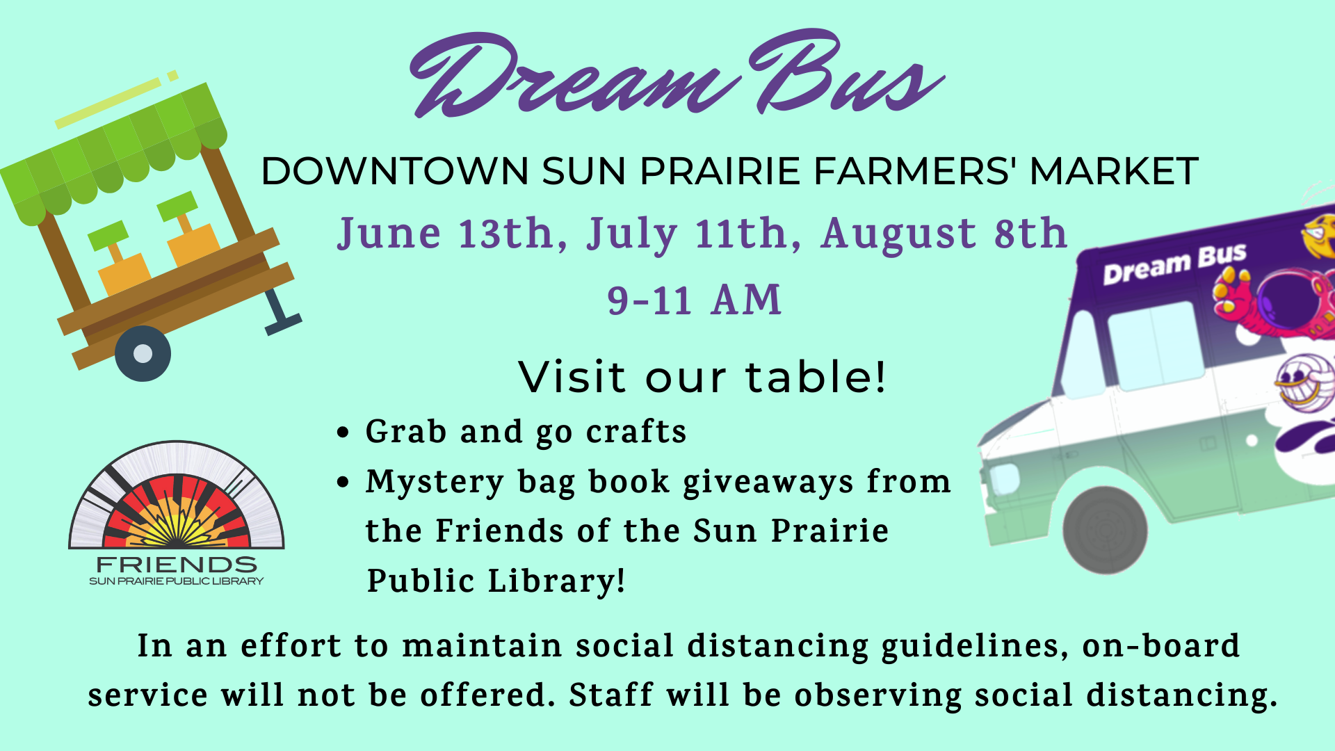 Dream Bus-Downtown Sun Prairie Farmers' Market