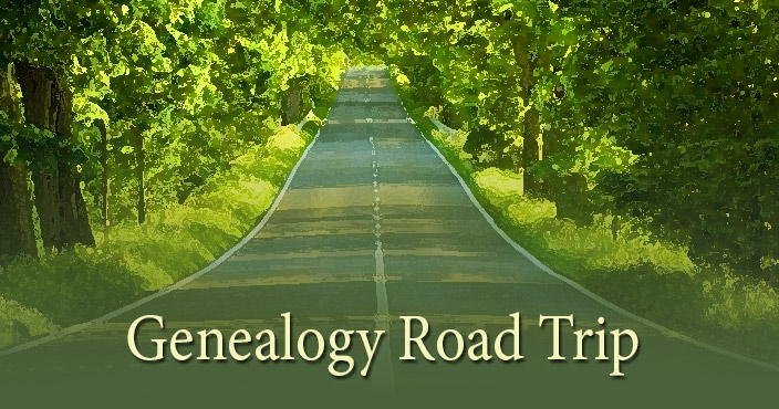 genealogy road trip picture