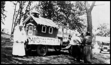 Photo of KKK in 1920s