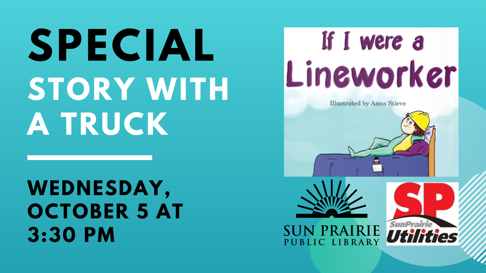 Special Story with a Truck, image of the book "If I were a Lineworker"