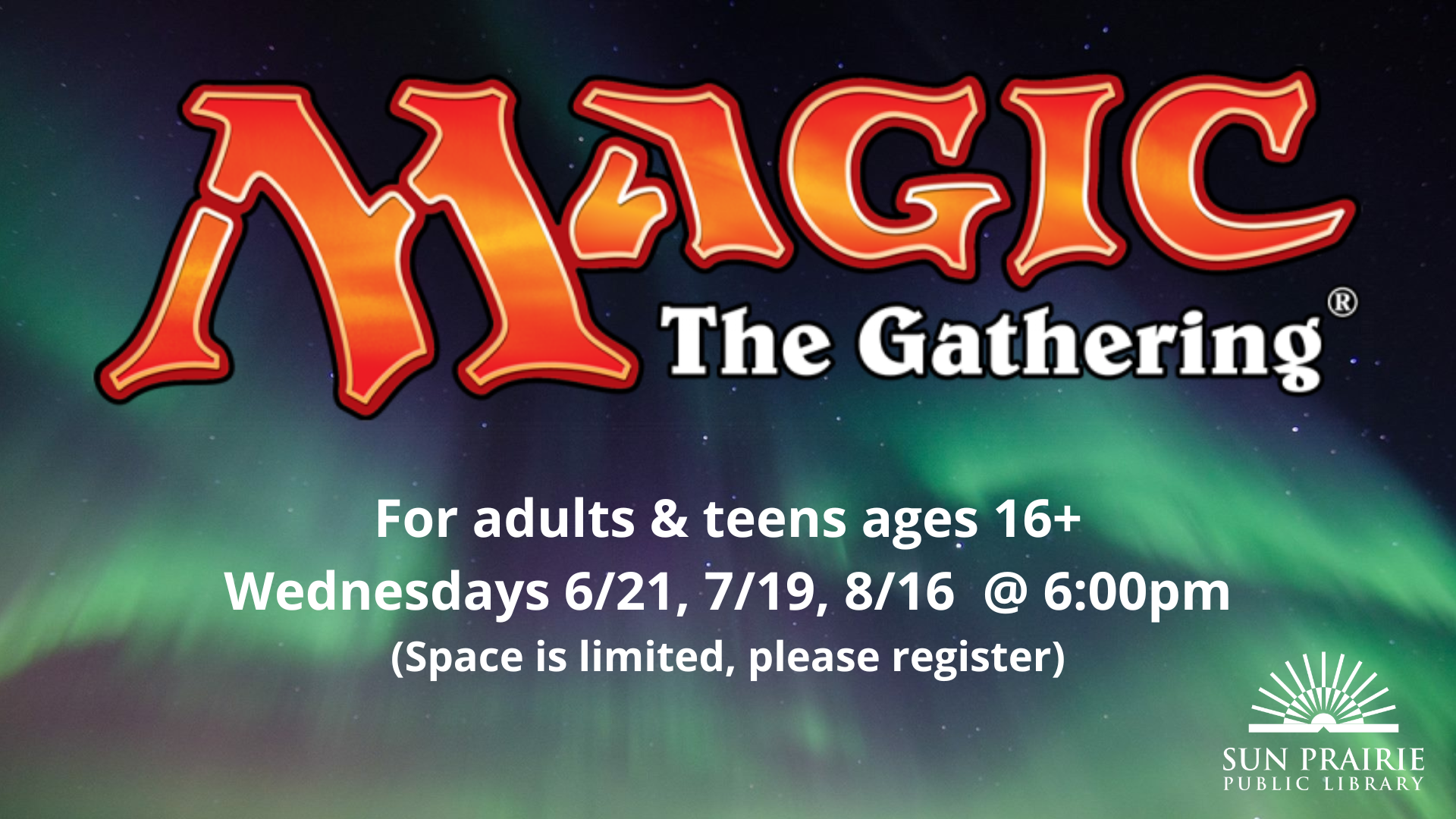 Magic: The Gathering  Sun Prairie Public Library