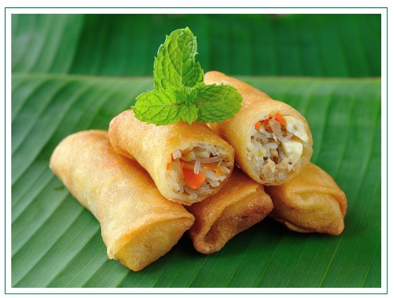 Picture of egg rolls