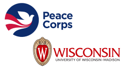 Peace Corps and UW logos
