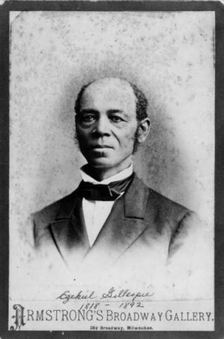 photo of ezekiel gillespie in bow tie