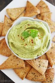 Pita chips and dip