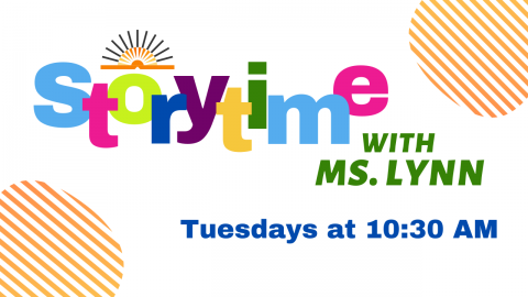 Storytime Online Tuesdays at 10:30 AM