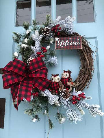 holiday wreath