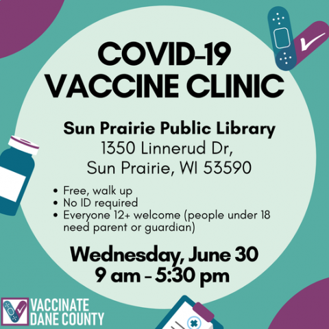 Vaccine Clinic flyer