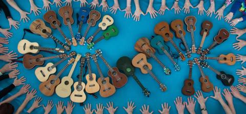 ukuleles