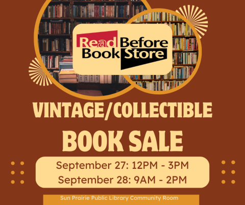 Read Before Book Store Vintage/Collectible Book Sale