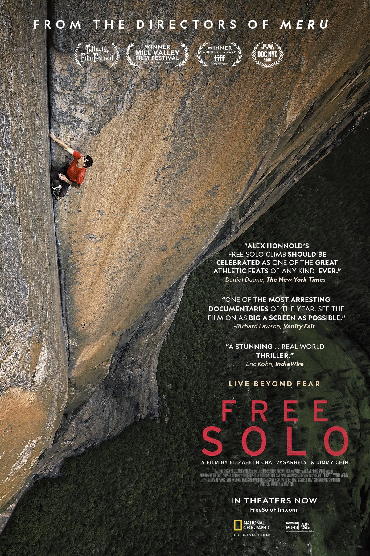 free solo poster