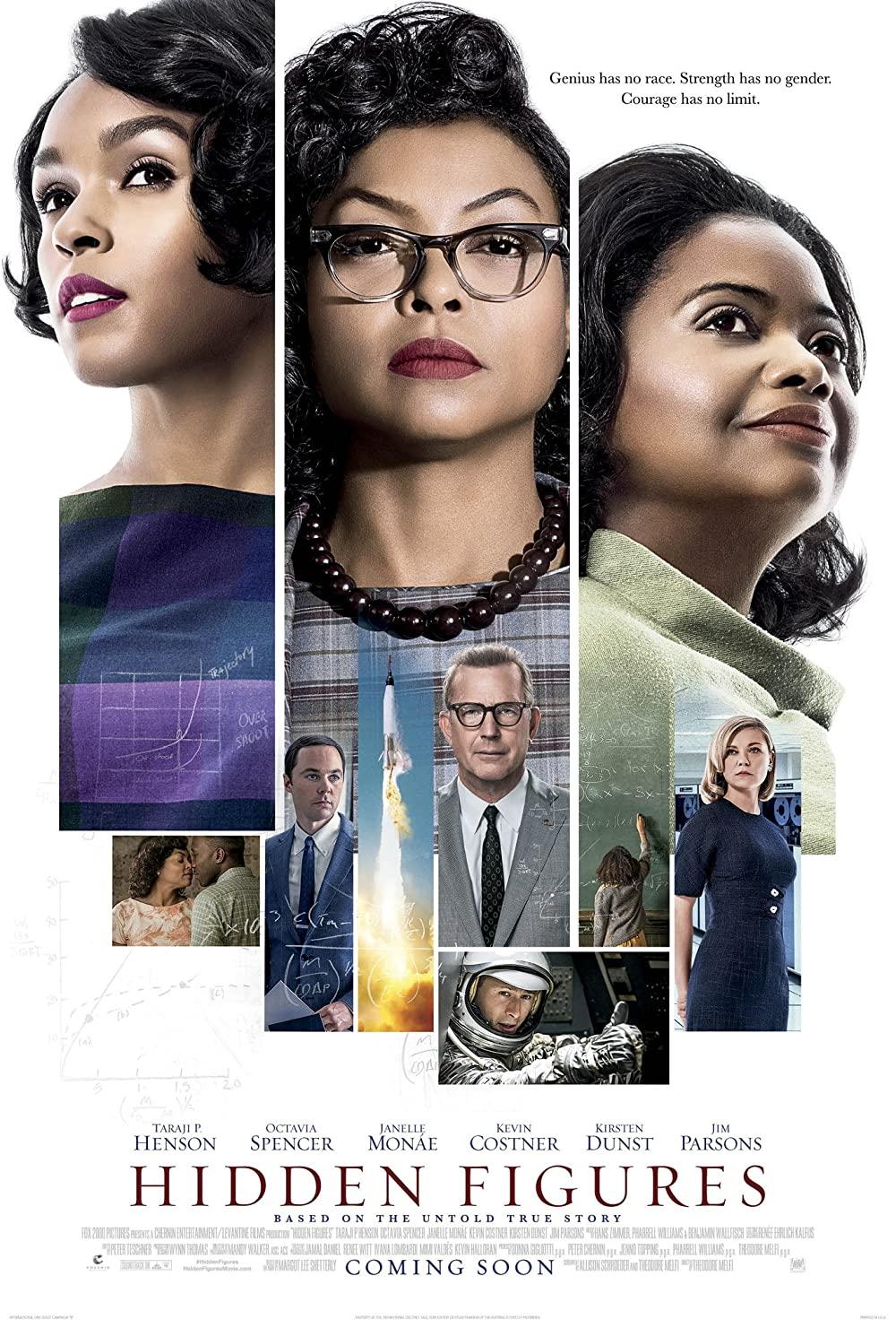 Hidden Figures movie poster