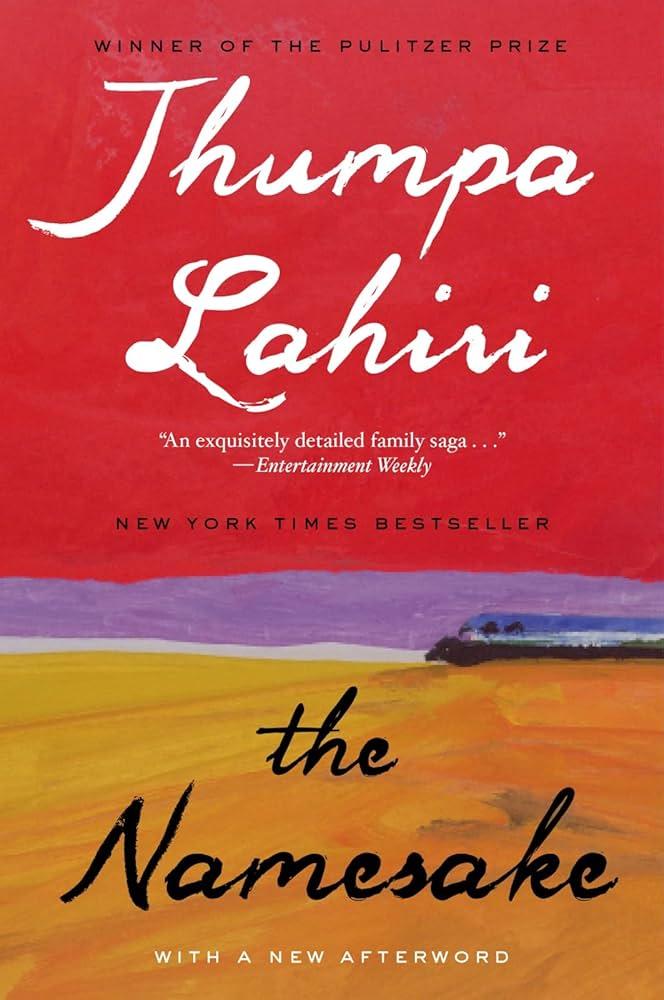 Book Cover of The Namesake by Jhumpa Lahiri