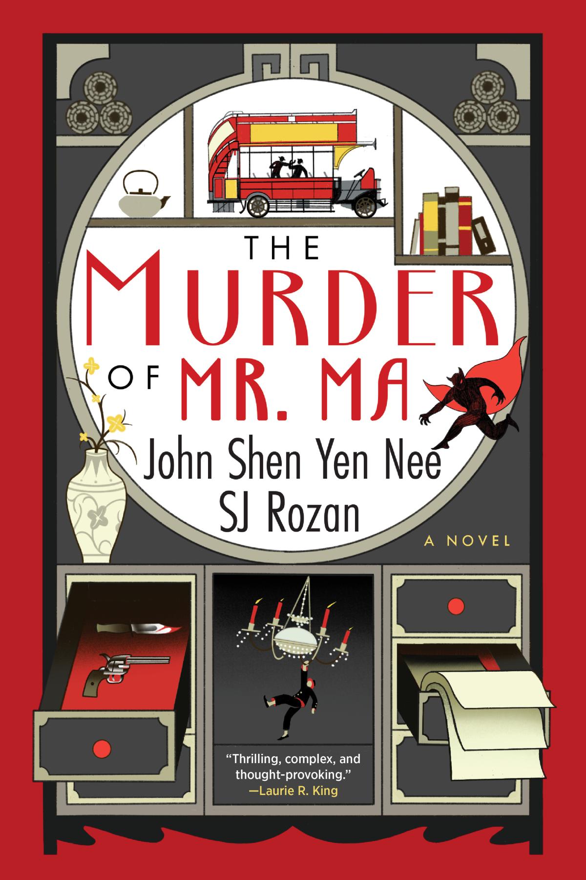 Book Cover for The Murder of Mr. Ma by John Shen Yen Nee